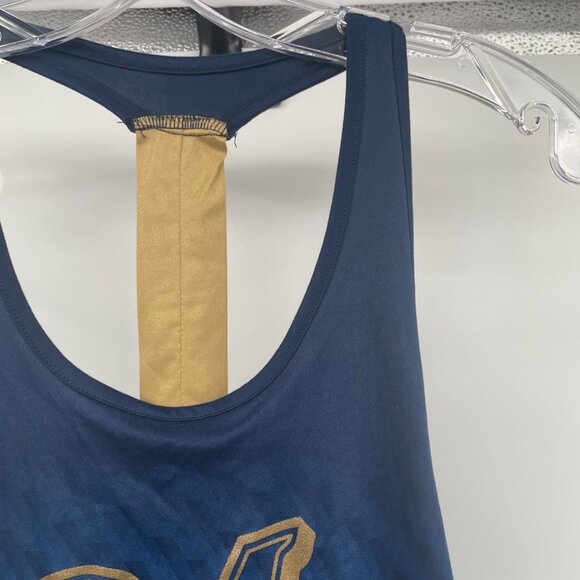 Majestic Cool Base Womens Milwaukee Brewers Tank Top Racerback Blue/Multi Small - Picture 4 of 9